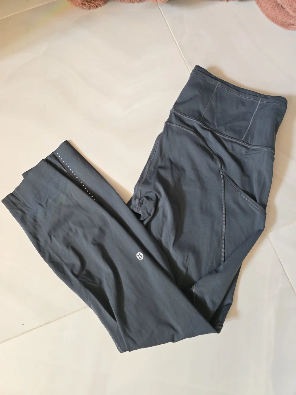 Lululemon Gray High-Rise Leggings